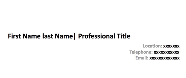 Full Name Professional Title